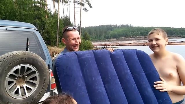 Как надуть мотрац если нет насоса. смотреть онлайн
