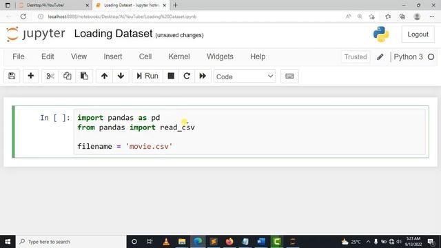 How To Load Dataset On Jupyter Notebook - Pandas смотреть онлайн