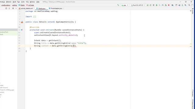 Convert WordPress Blog to Android App Using JSON API | Part 6 | Post Details смотреть онлайн