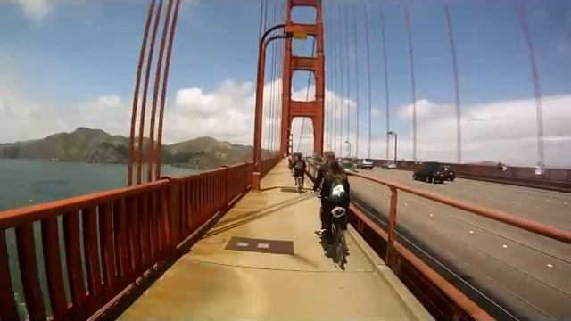 Vlog: San Francisco Ride on Specialized Enduro to the Golden Gate Bridge. Pho Challenge. смотреть онлайн