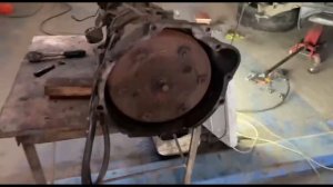 Сломался маховик / Mitsubishi Delica 4D56 / коробка автомат / причина поломки /