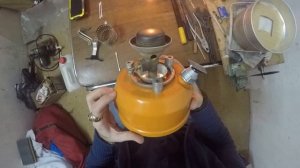 Эксперемент с примусом Шмель 4, испытание топлива, Часть 1  Бензин Галоша