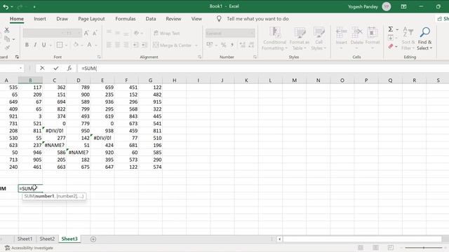 How to sum value if you have error in your data. #excel #exceltips #office смотреть онлайн