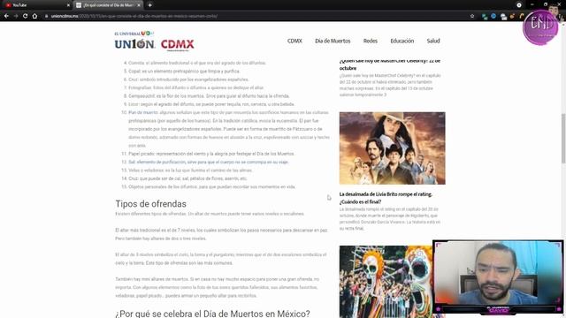 DIA DE MUERTOS: EL ALTAR, SIGNIFICADO Y ELEMENTOS смотреть онлайн