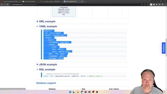 Spring Boot Liquibase Up and running смотреть онлайн