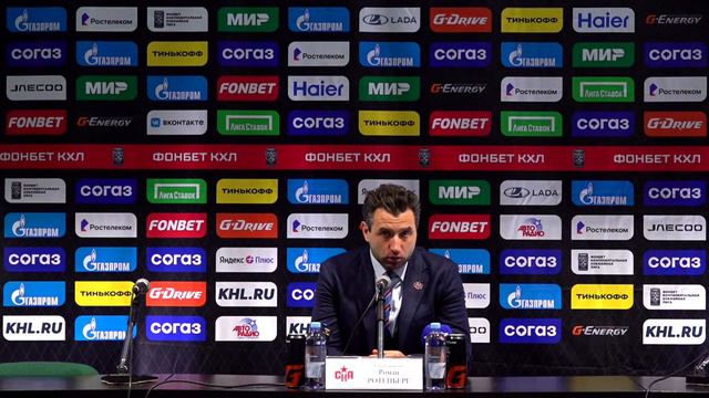 СКА - ХК Сочи. Послематчевая пресс-конференция смотреть онлайн