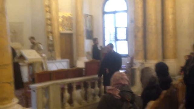 Заключительная часть службы в армянской церкви Св. Екатерины смотреть онлайн