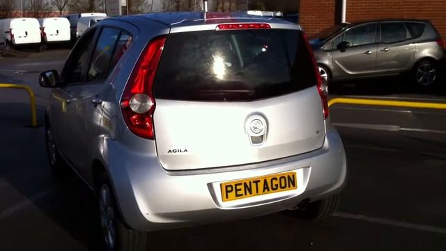 VAUXHALL AGILA 1.2 16V DESIGN 5DR AUTO - SILVER смотреть онлайн