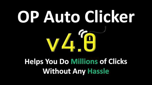 Introducing all new OP Auto Clicker v4.0 by 'opautoclicker.org' смотреть онлайн