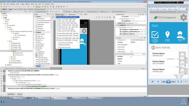 Tutorial: How to design Android UI/GUIs in Android Studio смотреть онлайн