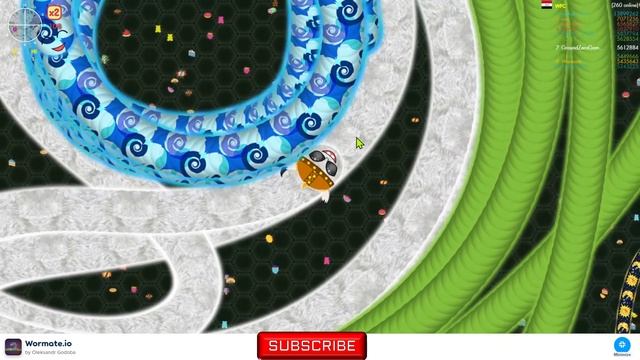 Big Snake Game - Wormate.io - Little Snake vs Big Giant Snake Non-stop Fights смотреть онлайн