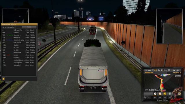 Euro Truck Simulator 2 "Розыгрыш Делюкса для майнкрфта" смотреть онлайн