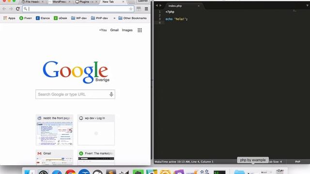 The PHP minute - Learn PHP - Server up and running without MAMP or XAMP смотреть онлайн