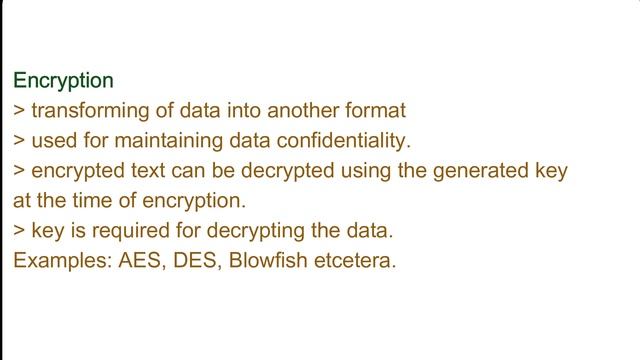 Encoding v/s Encryption v/s Hashing with examples смотреть онлайн