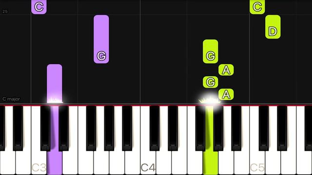 Christmas - Rudolph The Red Nosed Reindeer | EASY Piano Tutorial смотреть онлайн