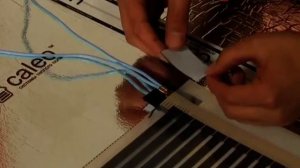 Видеоинструкция по укладке инфракрасного пленочного теплого пола Caleo