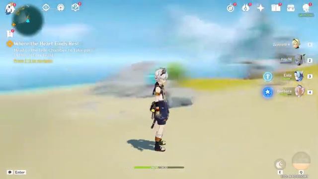 Genshin impact gameplay- Shenhe quest/ Rebuilding of the Jade chamber смотреть онлайн