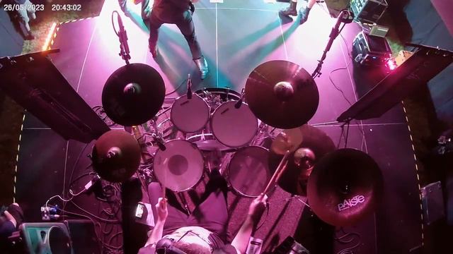 Sellsword - Pendragon Drum Cam смотреть онлайн