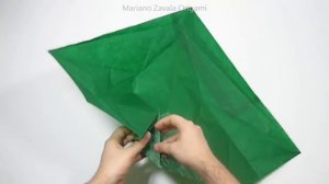 Origami Plesiosaurus tutorial (Satoshi Kamiya) 折り紙  プレシオサウルス  оригами  Dinosaurier