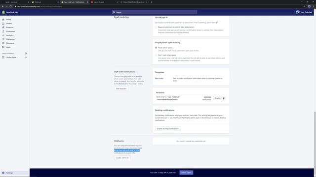 Shopify Webhooks: How to create & setup using PHP and ngrok смотреть онлайн