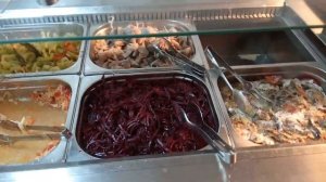 Отдых в санатории Коммунальник. Омская область. Часть 3/ столовая, еда, дискобар