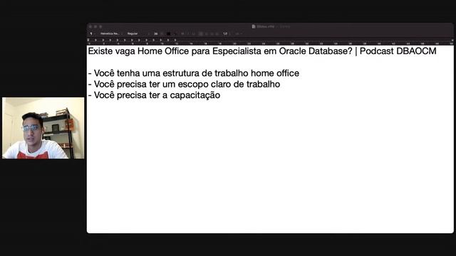 Existe vaga Home Office para Especialista em Oracle Database? | Podcast DBAOCM смотреть онлайн