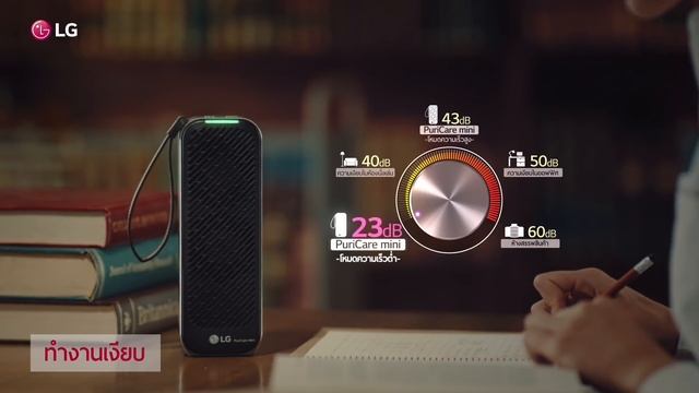 สัมผัสอากาศบริสุทธิ์ได้ทุกที่ทุกเวลา - LG PuriCare Mini смотреть онлайн
