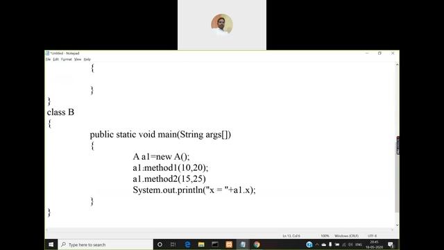 Java 'this' keyword смотреть онлайн