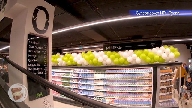 Будва магазины   открытие супермаркета HDL в Будве
