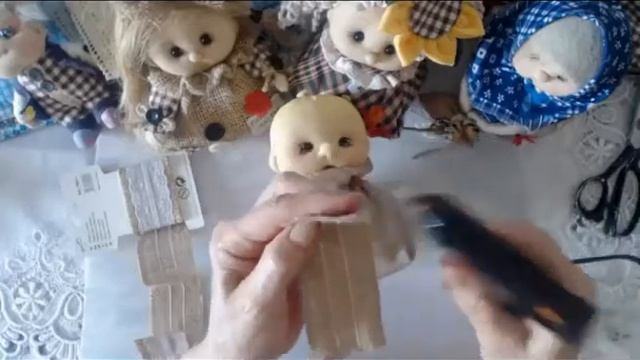 Оберег для дома.Мешочек счастья и удачи.Кукла из капрона для начинающих. Оберег. Muñeca soft-1 смотреть онлайн