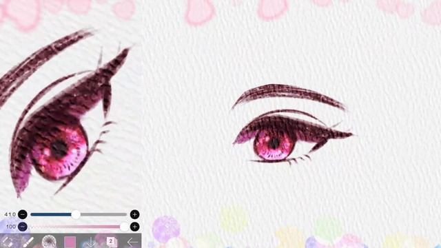 [ Ibis Paint x 9.2.3 ] Drawing simple eyes || Link Download Mod (Check Description) смотреть онлайн