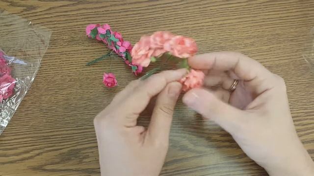 Скрапбукинг цветы. Сравнение Китай-Тайланд