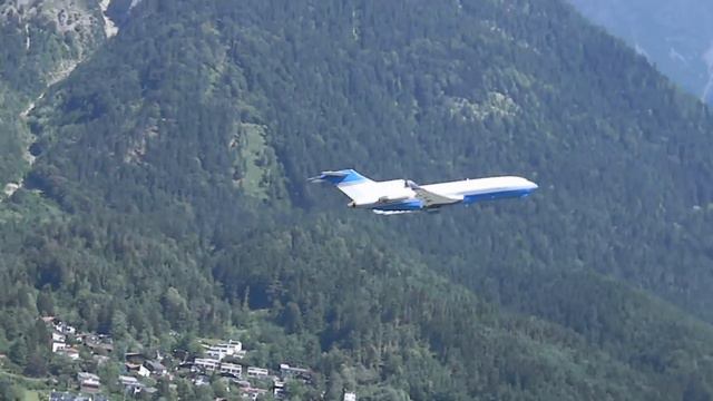 Boeing 727 Starling Aviation take off Innsbruck смотреть онлайн