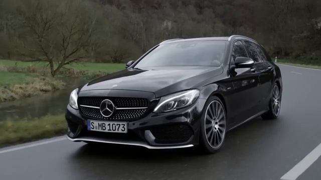 Mercedes-Benz C 450 AMG 4MATIC Estate - Driving Video Trailer | AutoMotoTV смотреть онлайн