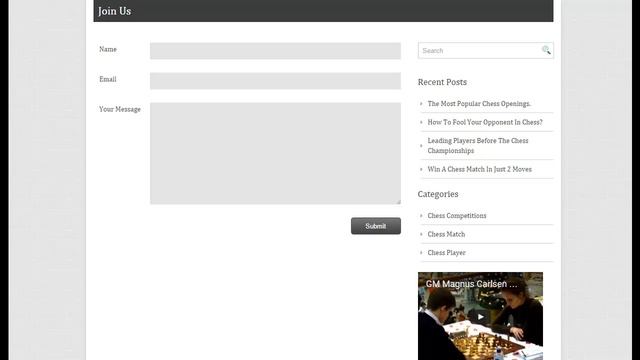 CheckMate: Chess WordPress Theme смотреть онлайн