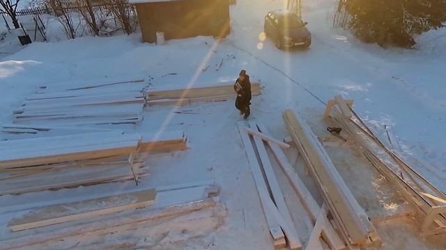 Межэтажное перекрытие из Сип-Панелей/ Лестничный проем