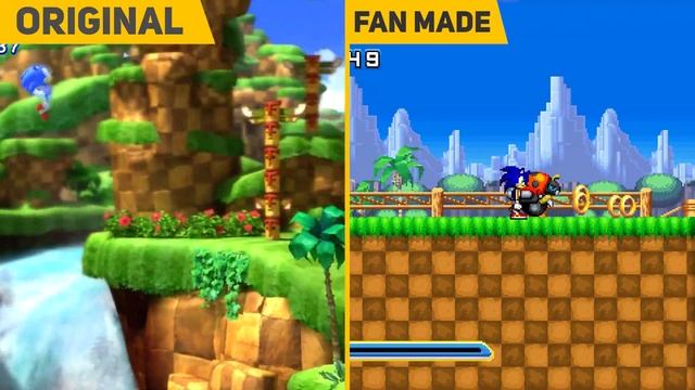 Sonic Generations (2011) XBOX 360 (3D) vs 2D Fan Game (Which One is Better?) смотреть онлайн