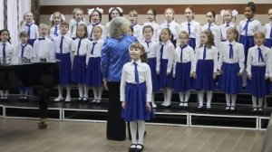 "С нами друг" Г.Струве. Младший хор ДМХШ "Пионерия" им. Г.А.Струве