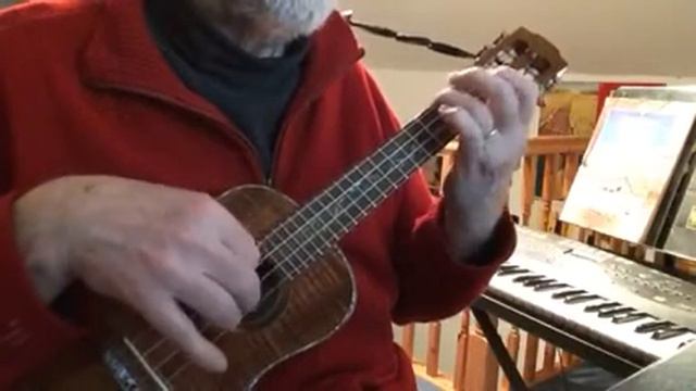 All the Way - solo ukulele - Arranged & played by Colin Tribe on LEHO смотреть онлайн