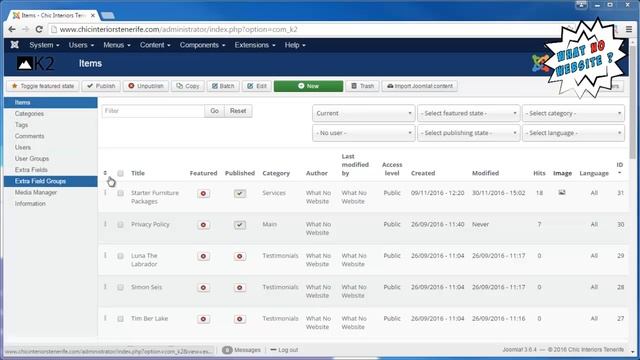 What No Website, How To :: Add an Article With a Menu Link смотреть онлайн