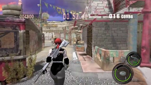 Resident Evil 5 PC mod Regina Dino Crisis HD смотреть онлайн
