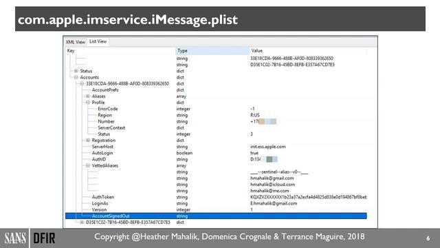 Smartphone Forensics Investigations: Two major plists смотреть онлайн