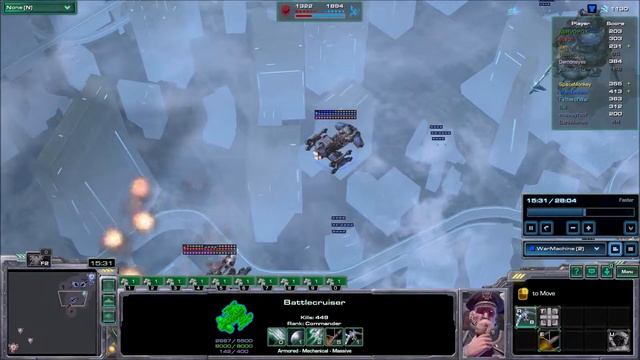 Starcraft II LotV - Star Battle Omega [Battlecruiser] смотреть онлайн