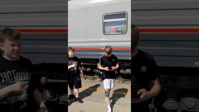 Екатеринбург. Посадка на поезд 061 Владивосток-Москва