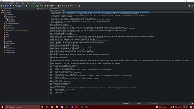 Minecraft Forge Modding Tutorial 1.17.1 - Setting Up смотреть онлайн