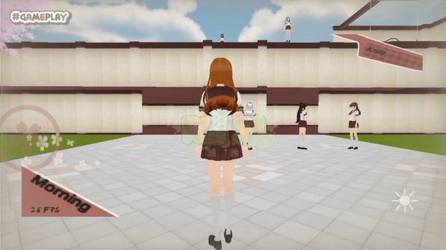 Behind the cherry tree gameplay !! || Yandere simulator fangame || +DL! смотреть онлайн