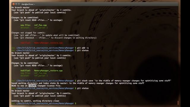 006 Introduction to Git Stash смотреть онлайн