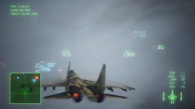 "Ace Combat 7: Remix Unknown" | Mission 07 - First Contact смотреть онлайн
