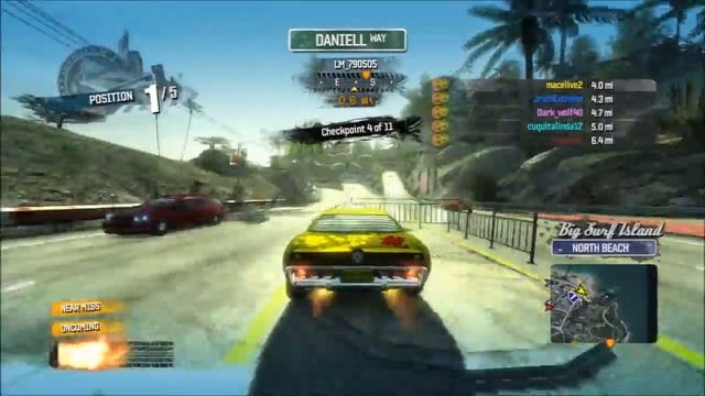 Big Surf Island Online Race - Burnout Paradise - PS3 смотреть онлайн