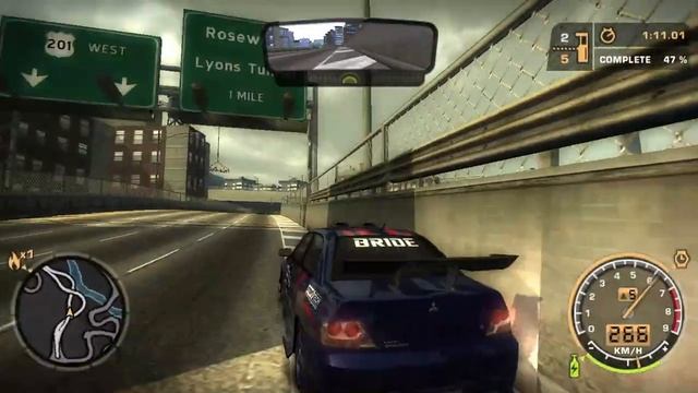 Need for Speed™ Most Wanted | Mitsubishi Lancer Evolution VIII Gameplay смотреть онлайн